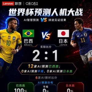 12家AI集体押注巴西！足球小将美梦破碎，桑巴军团2：1逆转日本晋级16强 ...